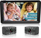 HUBOOK Dual Baby Car Camera, 7" 1080P Split Screen Baby Car Monitor with