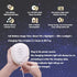 MUID Original Authentic Slug Night Light, Nursery Squishy Lamp, Cute Animal Bedside Lamp for Kids, Soft Silicone Light