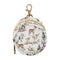 YETTASBIN Deer Portable Pacifier Holder Case with Metal Hook Buckle & Zipper for