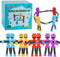 Limpskys Suction Cup Robot Toy for Kids 3-5 5-7, Autism Sensory Products,Toys