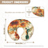 Kathyboom Hummingbird Sunflower Nursing Pillowcase for Newborn Infant, Durable Breastfeeding Bottle Feeding Pillow