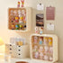 Clear Display Case for Figures - Wall-Mounted Doll Storage Box Cabinet Organizer for Collectibles Action Figures