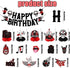LARRAZABAL Rock and Roll Birthday Party Decorations, Music Themed Supplies Include Happy Birthday Banner and Centerpiece