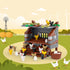 Set, Set 8+ (190 Farm Animal Chicken Coop Building Blocks MOC Building Toy for Kids, Girls and Boys Age Pieces)