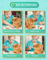 3-5 Set Lehoo Castle Wooden Doctor Kit for Toddlers Girls Toys, Vet Toys for Kids, Pretend Play Doctor with Puppy