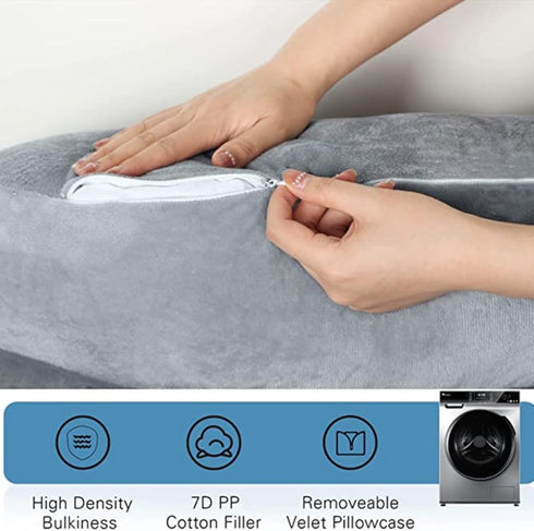 Vivixilan Pregnancy Pillows for Sleeping,Support for Belly, Back, Legs, HIPS,U Shaped Full Body Pillow for Pregnancy