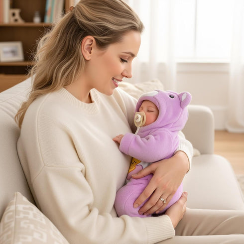 20 Inch 3+ BABESIDE Lifelike Reborn Baby Dolls, Realistic Newborn Baby Doll with Poseable Body, Real Life Baby Dolls