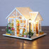 GuDoQi DIY Miniature Dollhouse Kit, Tiny House with Music, 1:24 Scale, Great Handmade Crafts Gift