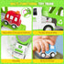 7-in-1 2 3 4 5 17" 6 2-5, Toddler Truck Toys for Year Old Boys - Longer Transport Eco Carrier Truck with Cute Pull Back