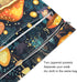 GOODOLD 2 Mushrooms Forest Wet Dry Bag for Baby Cloth Diaper Waterproof Reusable Travel Wet Bag with Two Zippered