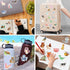 160pcs Cute Animal Stickers for Kids - Cartoon Watercolor Animal Stickers for Water Bottle, Laptop, Scrapbook,