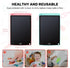 2 Packs LCD Writing Tablet, 8.5 Inch Colorful Doodle Pads for Kids 3-6 Years, Educational Travel Game Toys, Pink+Blue