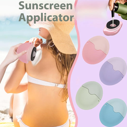 Generic Sunscreen Applicator - Portable - BPA-Free Refillable Roll on Sponge Sunscreen, Suncream & Lotion Applicator