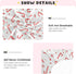 Sheet,52x28IN Pfrewn Christmas Crib Sheets for Boys Girls Red Candy Cane Snowflakes Fitted Crib Sheet Fits Standard