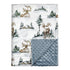 Baby Blankets for Boys and Girls, Deer Super Soft Nursery Minky Blanket