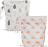 HECCEI Wet Dry Bag, 2-Pack Reusable Waterproof Wet Bags for Swimsuits &