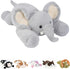 GILFWM Weighted Stuffed Animals Elephant - 20.5" Cute Toy Pillow Plushie Gifts