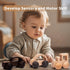 3PCS Wooden Baby Toys, Grasping Push Car Montessori Toy Vehicles