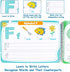 Preschool Learning Activities Workbook, Handwriting Practice Book for Kids, Birthday Gifts for Ages 3-5