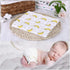 Muslin Swaddle Square Blankets Baby Receiving Blanket Wrap for Girl Shower Gift - Banana