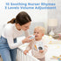 9 3 Nasal Aspirator for Baby, Nose Sucker with Suction Levels, Electric Snot Sucker, Levels Night Light & Nursery Rhyme