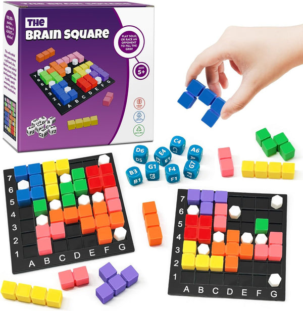 STEM Puzzle Game The Brain Square 2.0 with 10,000,000+ Solutions Pattern Matching