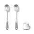 OXO Tot Bottle Brush with Nipple Cleaner and Stand Gray, 2-Pack