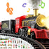 WATUDOU Train Set for Kids 3-5 4-7, Classic Christmas Electric Train Toys Set