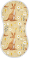decor gift Cotton Burp Cloths Baby Soft Touch Cute Cartoon Zoo Kangaroo Yellow Baby