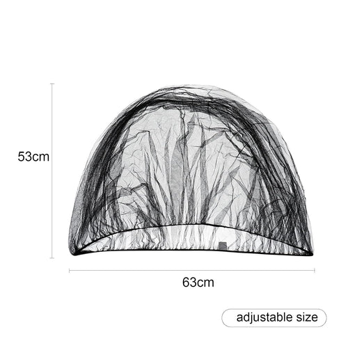 ITODA Mesh Baby Stroller Sun Shades Universal Breathable Travel Walking Outdoor See Through Beach Parasol Elastic Windproof Protective Cover for Seats, Bassinets and Carriers