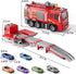 Xelabrion Set 3-5 4-7, 3 4 5 6 Sets, Fire Trucks Toy for Boys Age Fire Car Truck for Toddlers Years Old, Transport