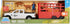 Country 18pc Playset, 3+ Big Toys: Truck & Cattle Trailer Adventure - Farm Toy Light-Sound White Pickup, Articulated