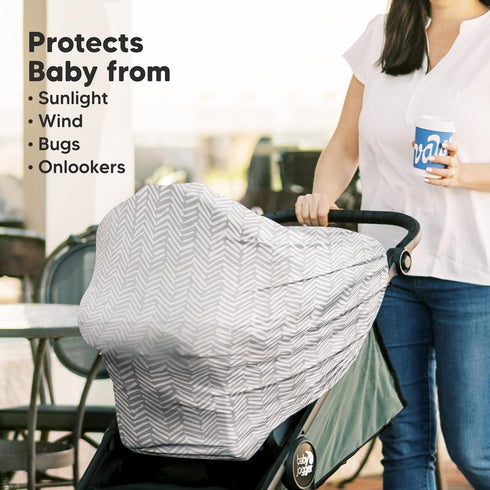 KeaBabies Portable Diaper Changing Pad and Baby Car Seat Cover - Waterproof Foldable Baby Changing Mat - Car Seat