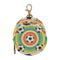 PYBUG Football Round Pacifier Storage Case, Polyester & TPU Lined with Hook Buckle,