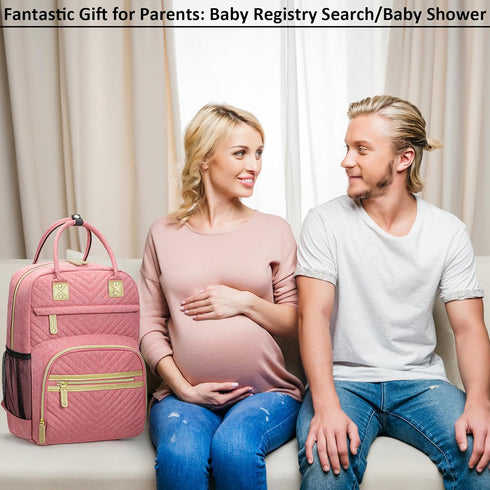 Backpack Tenot Baby Diaper Bag Tote for Women Large Capacity with Insulated Pockets Multifunctional Waterproof Diaper