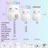 Lumipets Remote Control Silicone Night Light for Kids, Owl Design with 9 Soft Colors & Sleep Timer