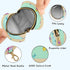 Butterfly Round Pacifier Storage Case with Zipper, Portable Pacifier Case for Travel, Diaper Bag & Purse, Pacifier