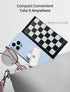 Pedolini Set Set 5.9 Inch) Travel Chess Magnetic Portable Folding Board - Small Mini Pocket Chess (X-Small /
