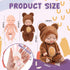 Hanaive 6 Pcs Mini Baby Dolls 4 Inch Lifelike Realistic Baby Dolls Mini Reborn Cute Baby Dolls Tiny Baby Doll Easter Egg Fillers Birthday Gifts Set for Girls Toddlers Kids Basket Stuffers(Cute)