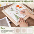 GTQYYF 11"x11" 10 Flower Press Kit Large, Layers Wooden Flower Pressing Kit for Adults & Teens, DIY Bouquet