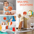 30Pcs 7" Inch Mini Basketball Balls Bulk - Small Basketball Set with Pump for Indoor Outdoor Play and Party Favors