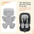 Innokids Infant Car Seat Insert, Baby Head Body Supports for Newborn, Soft and Padded, Detachable Head and Side Support