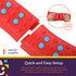 8 Set, Special Supplies Wavy Circle Balance Beams Stepping Stones for Kids, Pc. Non-Slip Textured Surface and Slip