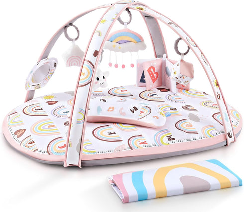 ZILLYBEE Baby Play Gym Mat, Activity Gym & Plat Mat for Child Baby