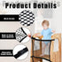 hinbkenla Toddler Tower Safety Net Toddler Safety Net for Enhanced Safety and Convenience,Double-Layer Design
