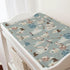 Watercolor Owl Baby Changing Pad Cover 32''x16'' for Boy Girl, Unisex Fitted Diaper Change Table Sheets, Soft