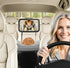 360 11.8 7.25 MONOJOY Baby Car Mirror Travel Car-Seat Infant Mirrors Safety Kids Rear View for Rear Facing with Wide