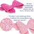 Yazon Baby Girls Glitter Bows Clips - Sparkly Butterfly Hair Clips for Toddler Kids, 8pcs