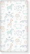 Winpema Cartoon Zebra Crocodile Fitted Crib Sheet Giraffe Elephant Baby Crib Sheet Fit