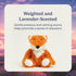 warmies Microwavable & Weighted Stuffed Animals, Fox - Heated Stuffed Animal Plushie for Warmth & Comfort - Cute Soft